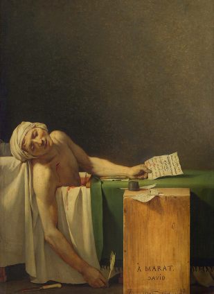 La Mort de Marat de Jacques-Louis David la-mort-de-marat-david.jpg